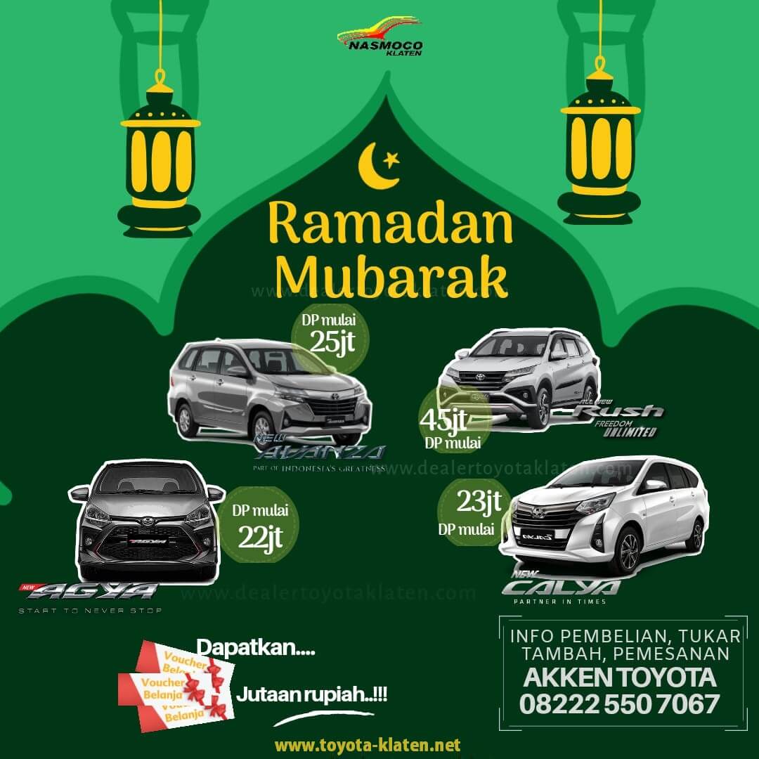 Promo Spesial Ramadhan Di Dealer Toyota Klaten